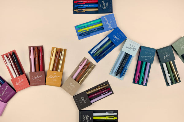 Ruff House Print Shop - Plant Jotter Gel Pen Set