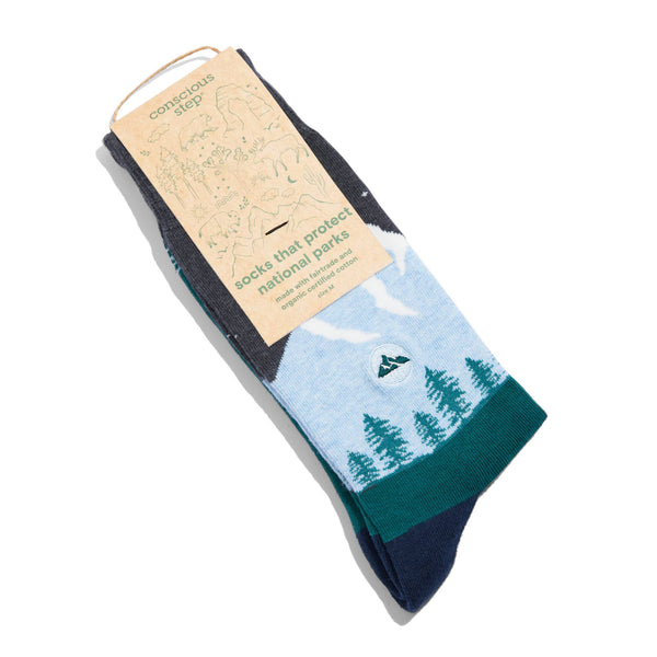 Conscious Step - Socks that Protect National Parks (Blue Mountain)
