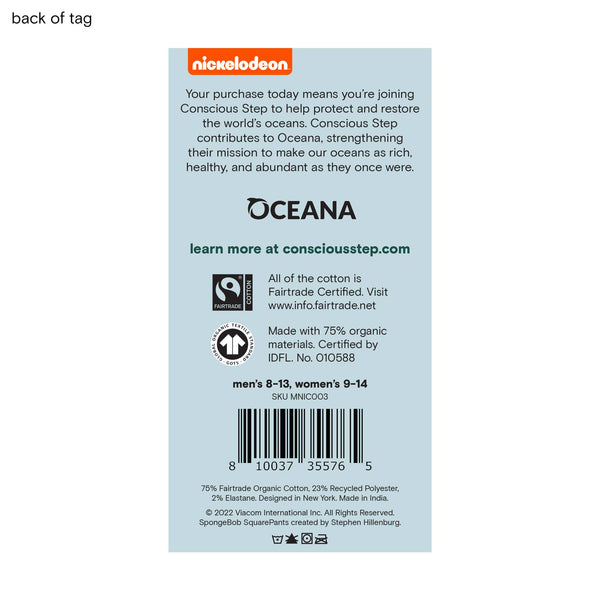 Conscious Step - Squidward Socks that Protect Oceans