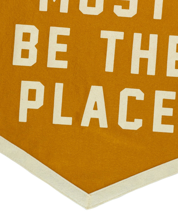 Oxford Pennant - This Must Be The Place Camp Flag