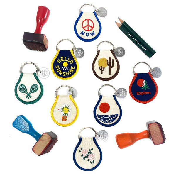 Three Potato Four - Patch Keychain - Desert Vibes