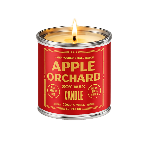 Good & Well Supply Co. - Apple Orchard Soy Candle - Fall Collection