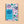 And Here We Are - Letterpress Spiral Notebook — Shell Pattern Vintage 80s 90s