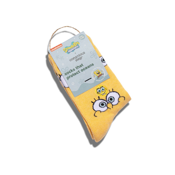 Conscious Step - Kids SpongeBob Socks that Protect Oceans