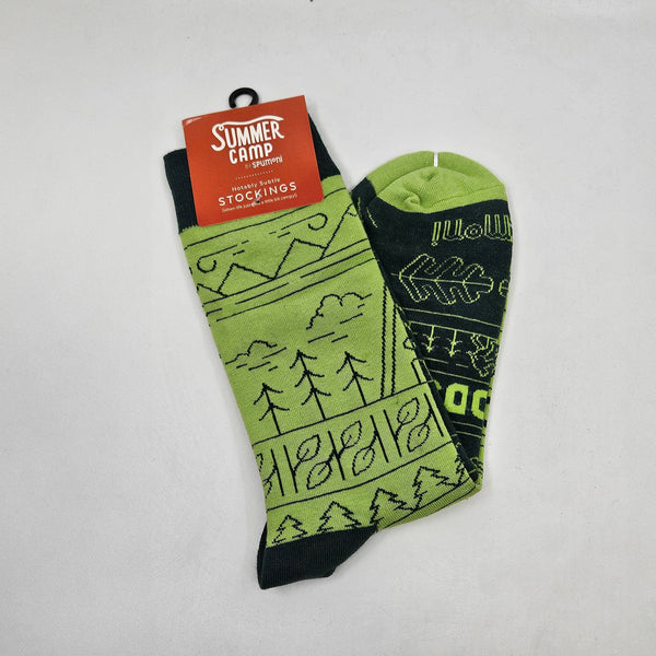 Gibbs Smith - Feeling Woodsy Socks (Camping Socks)