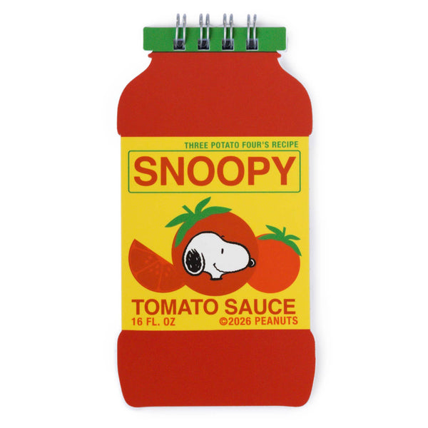 Three Potato Four - 3P4 x Peanuts® Grocery - Snoopy Tomato Mini Notebook