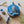 ilikesara | art + goods - Coin pouch | night owl - dusk blue zipper bag with waterproof lining