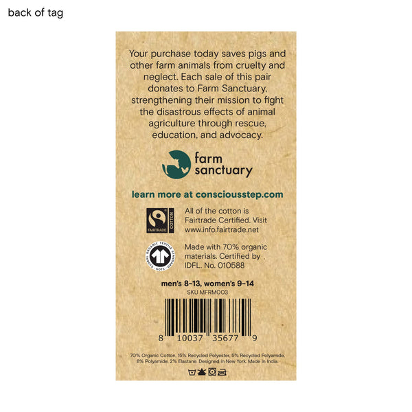 Conscious Step - Socks that Save Turkeys