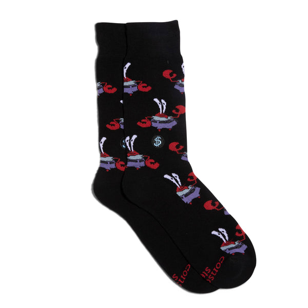 Conscious Step - Mr. Krabs Socks that Protect Oceans