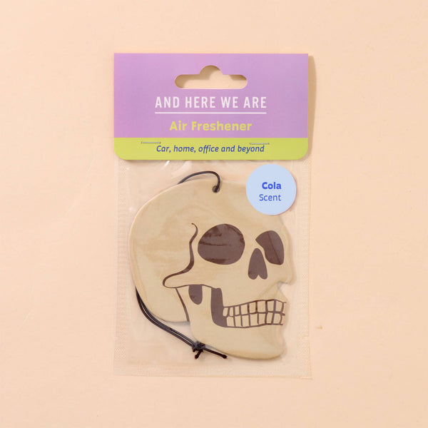 And Here We Are - Air Freshener—Halloween Skull—Cola Scent