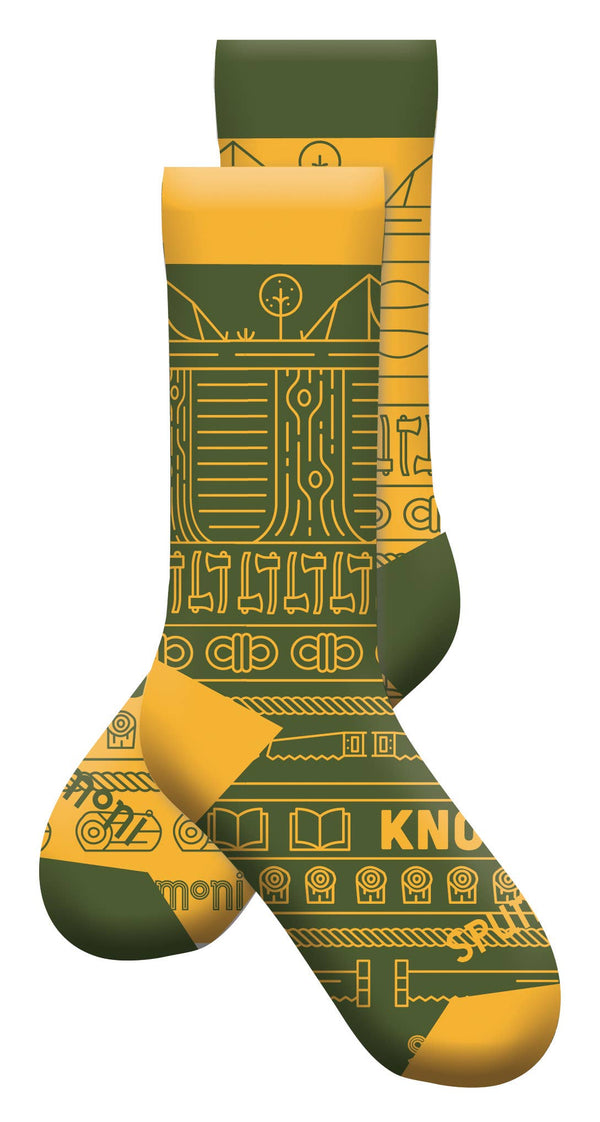 Gibbs Smith - Knotty Socks Socks (Camping Socks)