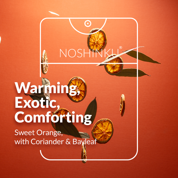 Noshinku - Refillable Orange Coriander Moisturizing Hand Sanitizer