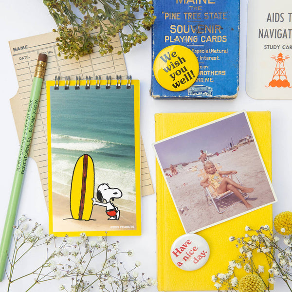 Three Potato Four - 3P4 x Peanuts® - Snoopy Surf Mini Notebook
