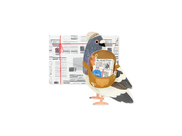 UWP Luxe - Messenger Pigeon Birthday/Congratulations Pop-Up Card
