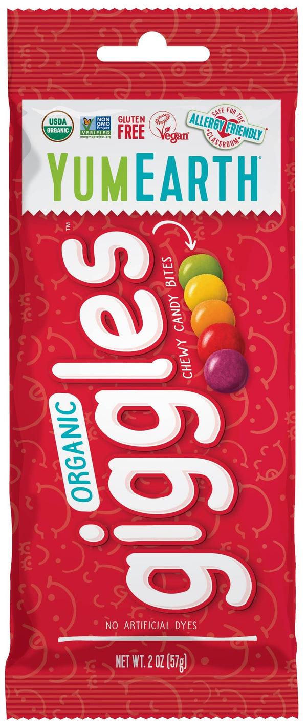 Grandpa Joe's Candy Shop - YumEarth Organic Giggles 2oz, 12ct