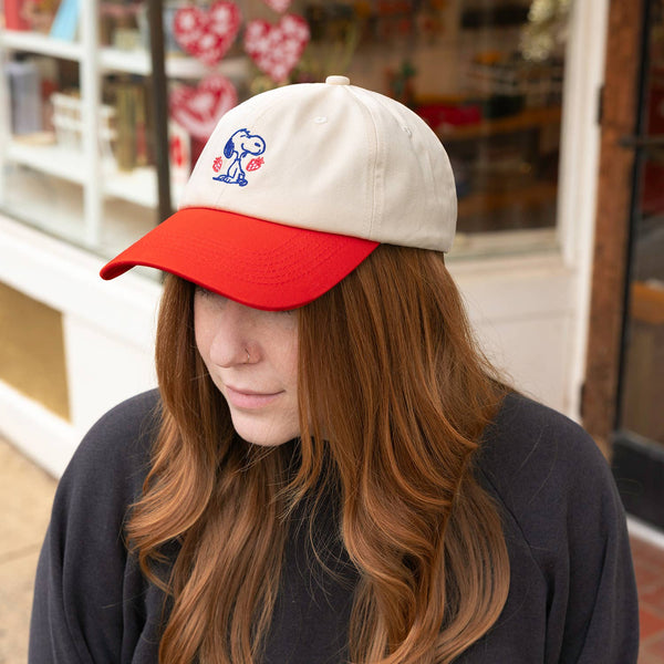 Three Potato Four - 3P4 x Peanuts® - Snoopy Strawberry Dad Hat