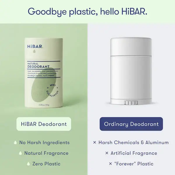 HiBAR - HiBAR Deodorant  Eucalyptus + Mint