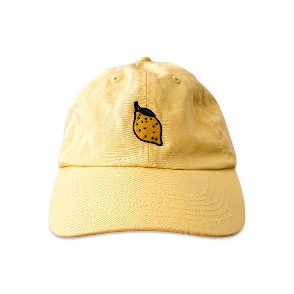 Jenny Lemons - Lemon Embroidered Hat
