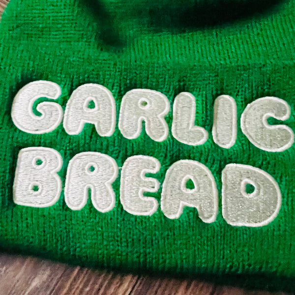 The Silver Spider - Garlic Bread knit beanie Winter hat Made in America usa