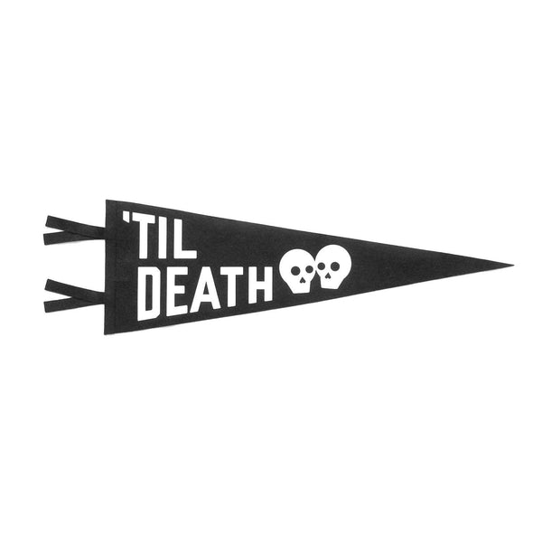 Oxford Pennant - Til Death Wedding Pennant