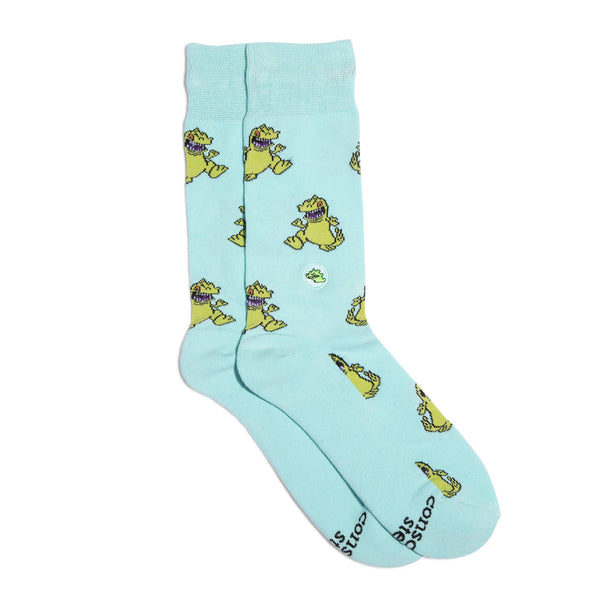 Conscious Step - Rugrats Socks that Find a Cure (Blue Reptars)