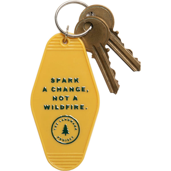The Landmark Project - Prevent Wildfires Keychain