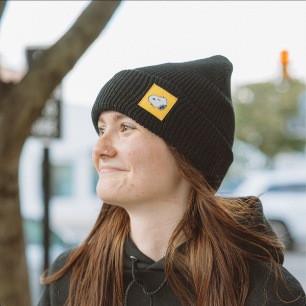 Three Potato Four - 3P4 x Peanuts® - Snoopy Beanie (Black)