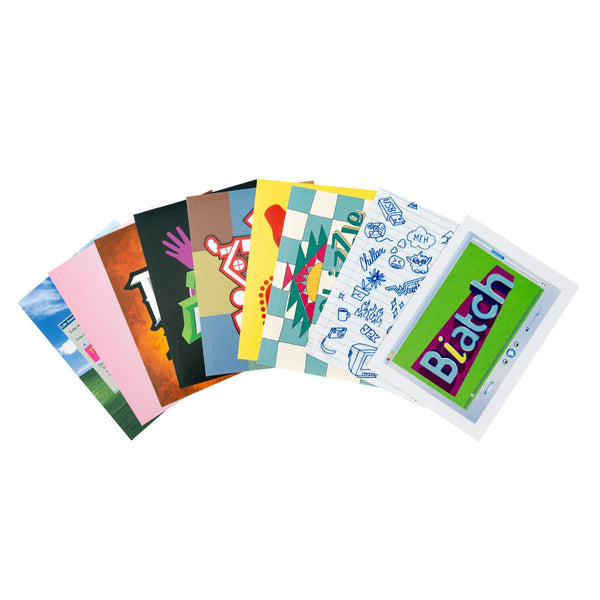 Three Potato Four - Decade Sticker Card Pack - Y2K