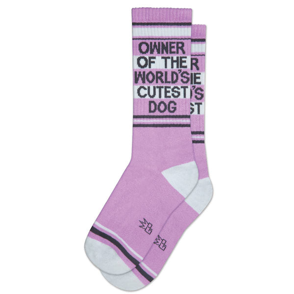 Gumball Poodle - Owner Of The World's Cutest Dog Gym Crew Socks