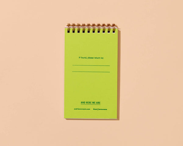 Pea Pod Pocket-size Spiral Notebook