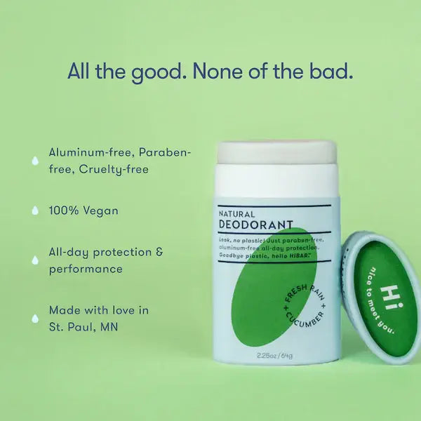 HiBAR - HiBAR Deodorant Fresh Rain + Cucumber