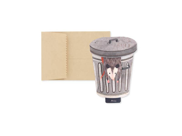 UWP Luxe - Trash Possum Mini Pop-Up Card