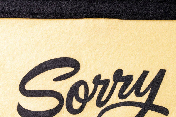 Oxford Pennant - No Boot No Scoot No Boogie Camp Flag • Holy Smokes x Oxford