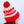 Yardsale Press - Red Snacks Pom pom hat