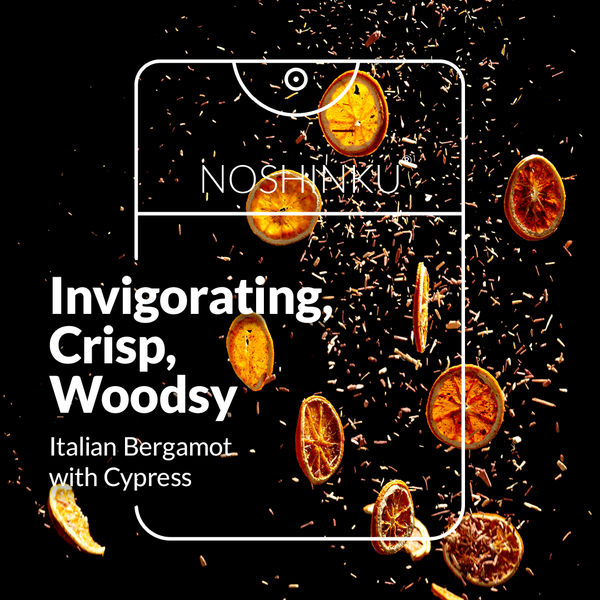 Noshinku - REFILLABLE Bergamot Ultra-Moisturizing Pocket Hand Sanitizer