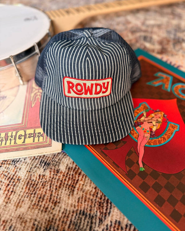 Trek Light - Cotton & Mesh Snapback Hat | Rowdy