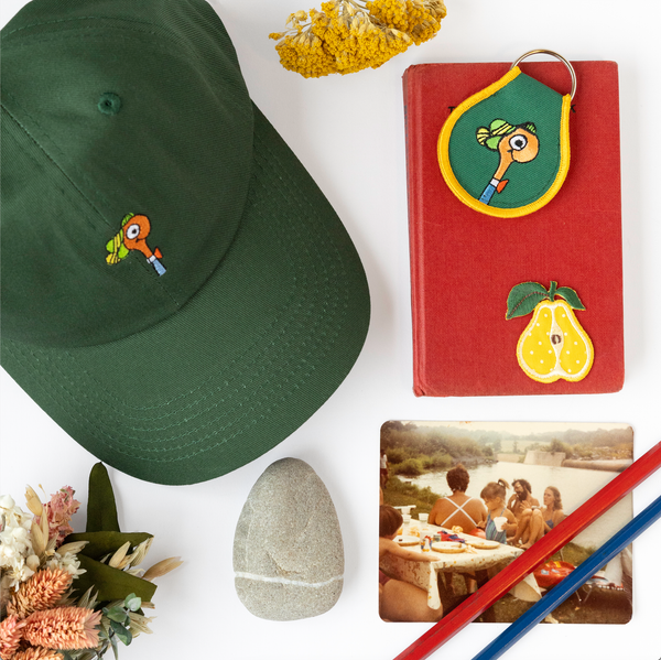 Three Potato Four - 3P4 x Richard Scarry® - Lowly Worm Dad Hat (Forest)