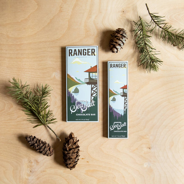 Ranger Chocolate Co. - Oregon Sea Salt Chocolate Bar
