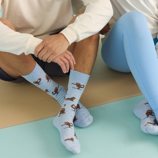 Conscious Step - Socks that Support Mental Health | Blue Sloths