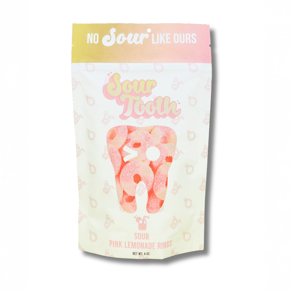 Sour Tooth - Sour Pink Lemonade Rings – Rockford Art Deli