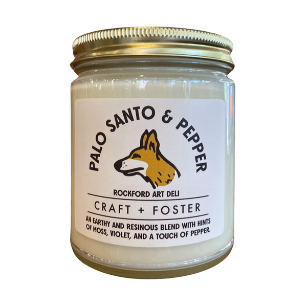 Palo Santo & Pepper Candle