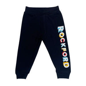 Rockford Sign Youth Joggers Kid + Baby Bella + Canvas 2T Black 