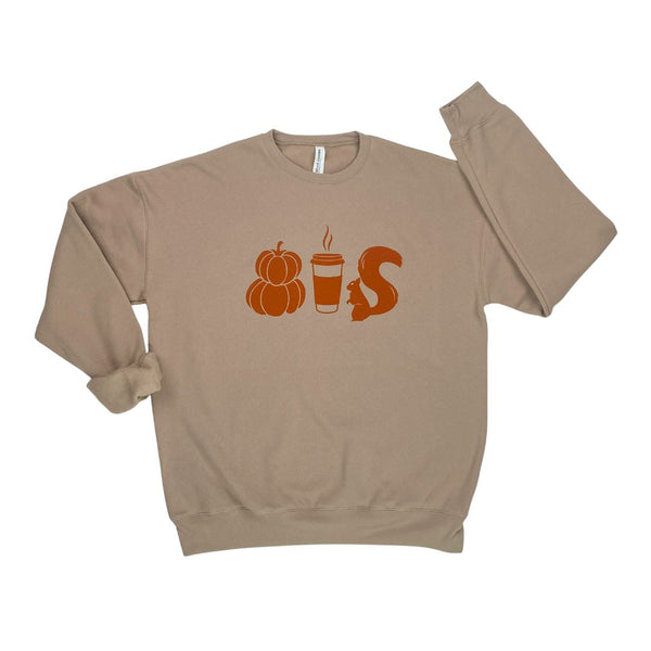 815 Autumn Crewneck Crewneck Bella + Canvas XS Tan 