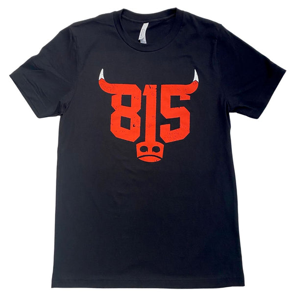 815 Bulls T-shirt Bella + Canvas XS Black 