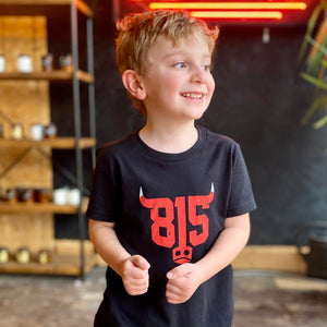 815 Bulls Youth Kid + Baby Bella + Canvas 