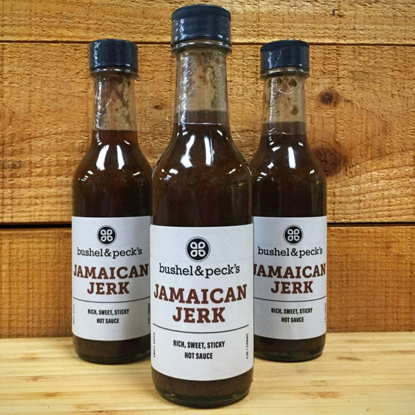 Bushel & Peck's Jamaican Jerk Hot Sauce Locally Made Bushel & Peck's 5 oz 