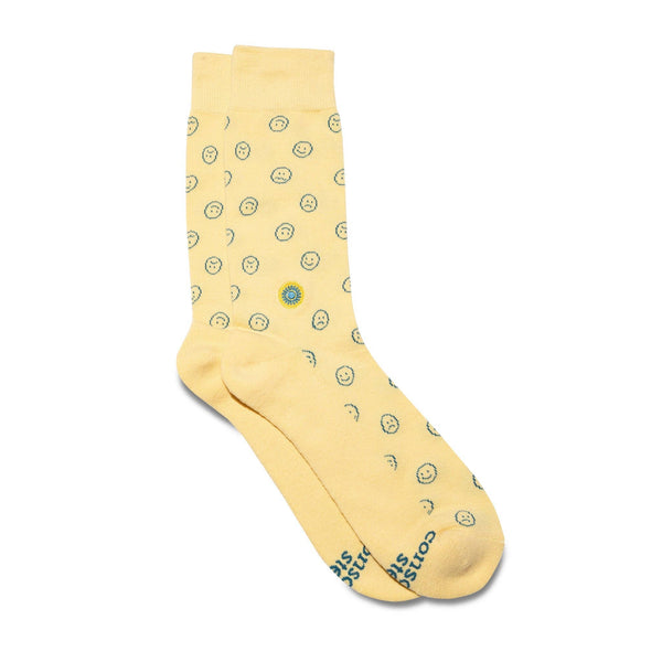 Conscious Step - Socks that Support Mental Health (expressions) Socks Conscious Step 