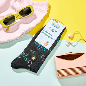 Conscious Step - SpongeBob socks that protect oceans Socks Conscious Step 