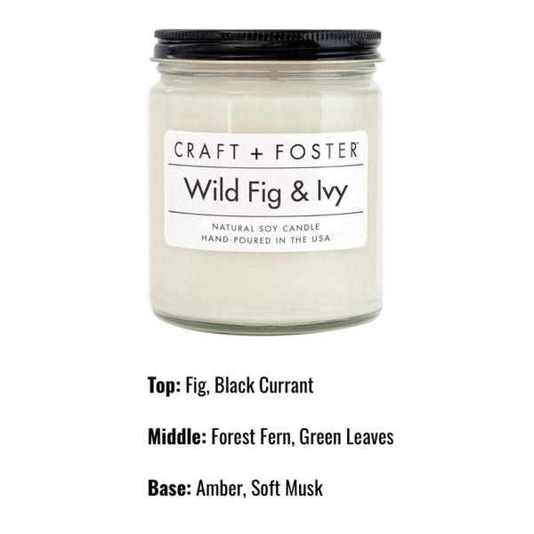 Craft + Foster Candle Health & Beauty Craft & Foster Wild Fig & Ivy 