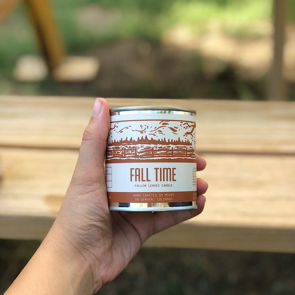 Fall Time Candle-1/2 Pint accessory Moore Collection 